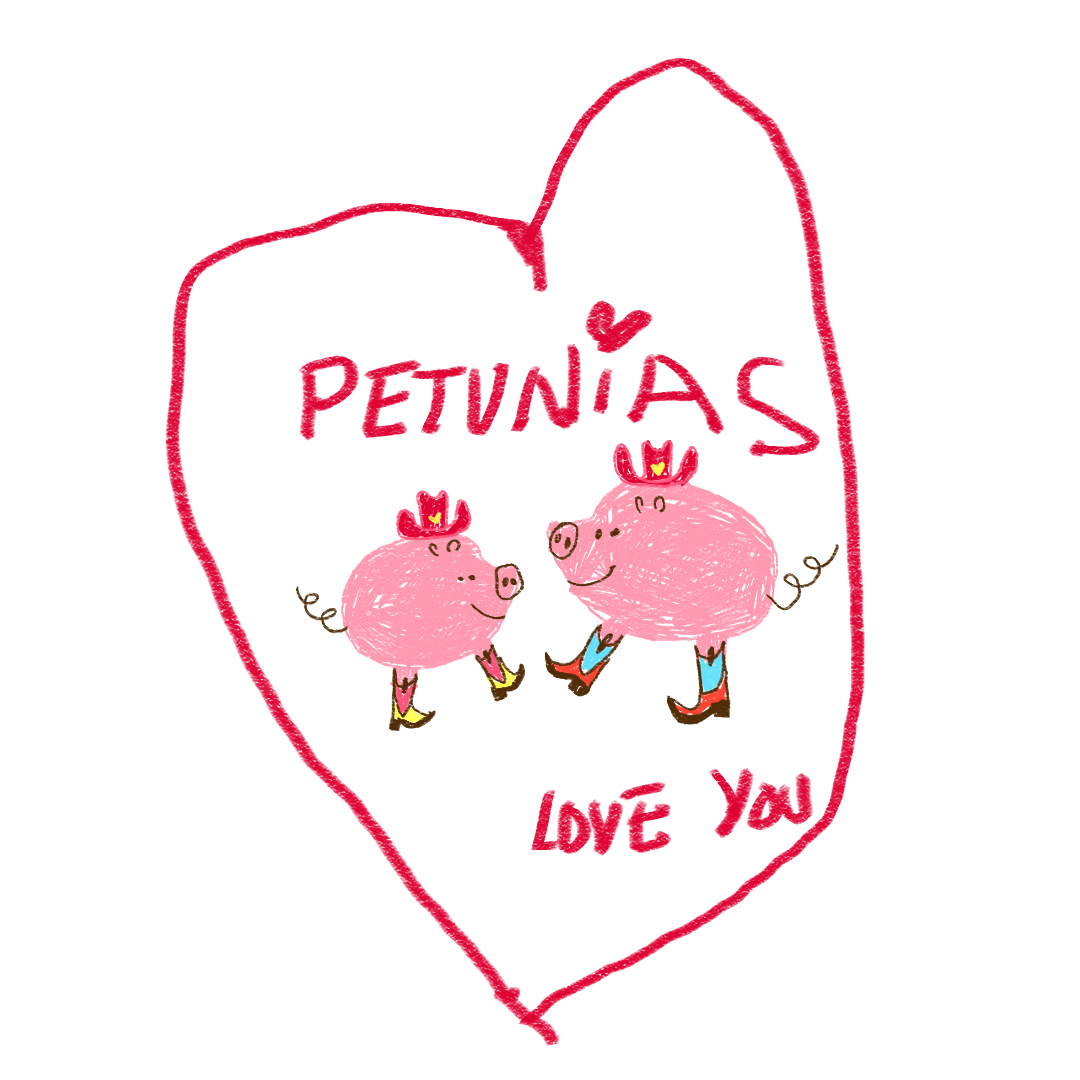 Camiseta Petunias